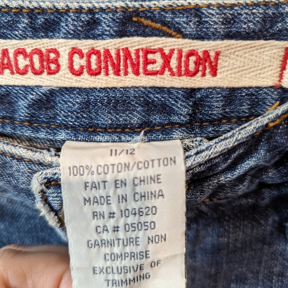 Jacob Connexion Jean Mini Skirt **Size 11/12** - Picture 6 of 7